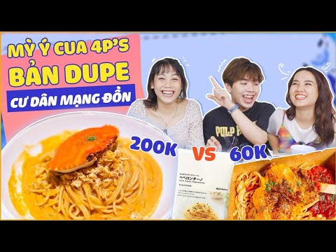 Video KIỂM CHỨNG Mỳ Ý Cua 4p's bản Dupe cư dân mạng đồn chỉ... - youtube