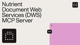 Nutrient Document Web Services (DWS) MCP Server screenshot 3