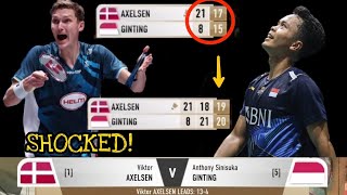 WOW! Luar Biasa! Anthony Ginting vs Victor Axelsen | MATCH 2024 AMAZING Badminton