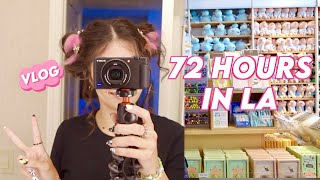 72 hours in LA | stationery shops, beach days, and kpop concerts