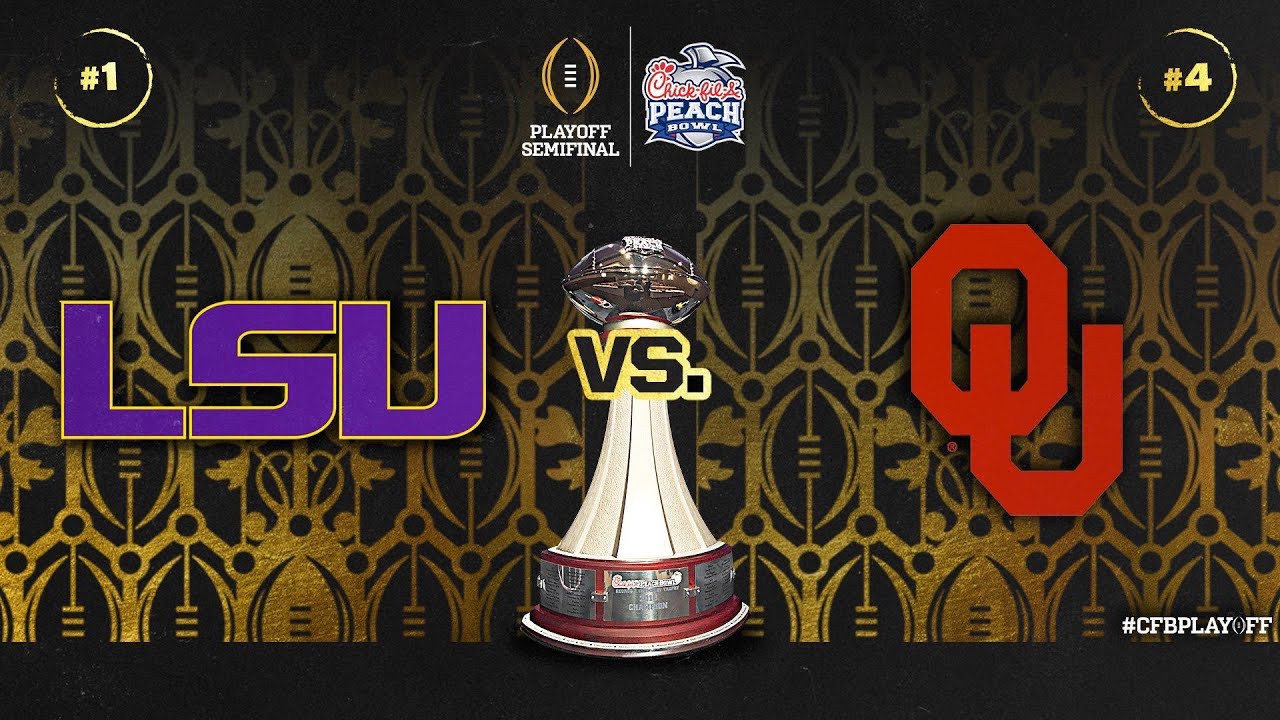 LSU v. Oklahoma 2019 College Football Playoffs Trailer YouTube