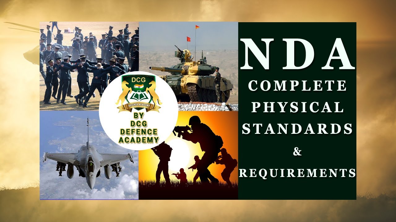 NDA Physical Standards, Height and Weight Ratio for National Defence