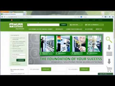 The new Murrelektronik Online Shop - Tutorial Part 1: Filters, Pricing, Availability check