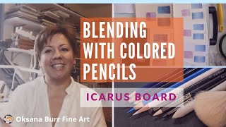 Blending with Colored Pencils | Icarus Board | Art Tips & Demo