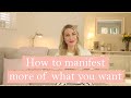 How to manifest your BIG dreams + free visualisation for you :)