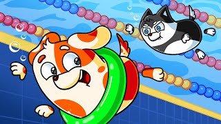 Hoo Doo but We're Kings of Swimming  A Pool in The House | Hoo Doo Animation