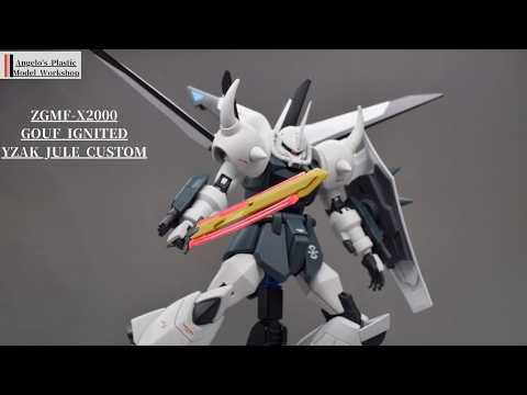 HGCE グフイグナイテッド イザーク機全塗装 - YouTube