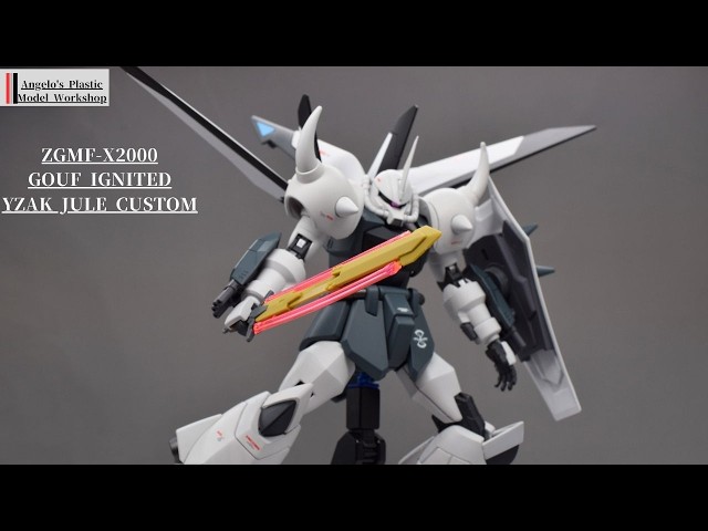 HGCE グフイグナイテッド イザーク機全塗装 - YouTube