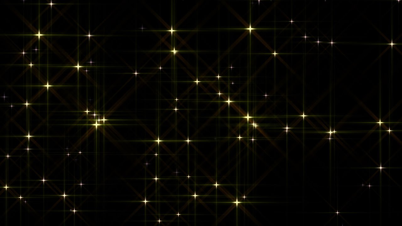 Sparkly Gold Stars Overlay Youtube