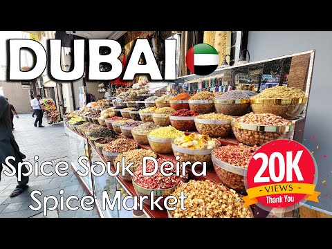 Exploring The Dubai's Oldest market | Spice Souk Deira | Grand souq