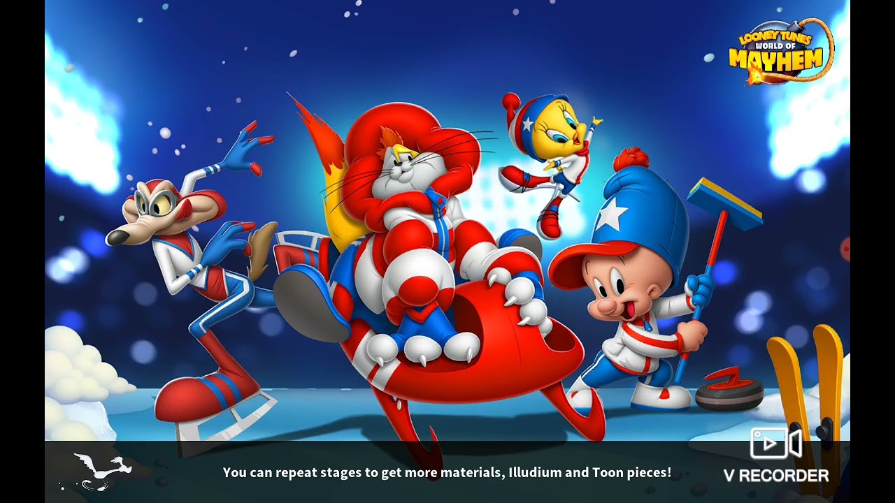 Looney tunes world of mayhem new curler Elmer event 