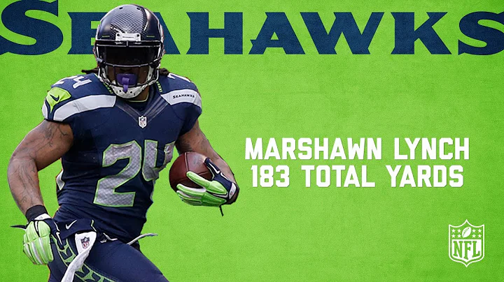 Marshawn Lynch Highlights from 183-Yard NFC Champi...