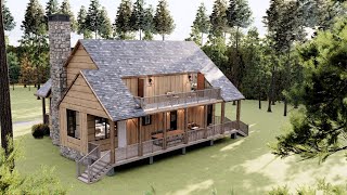 Charming 3-Bedroom  Cabin | Cozy Retreat | Perfect Small House Ideas