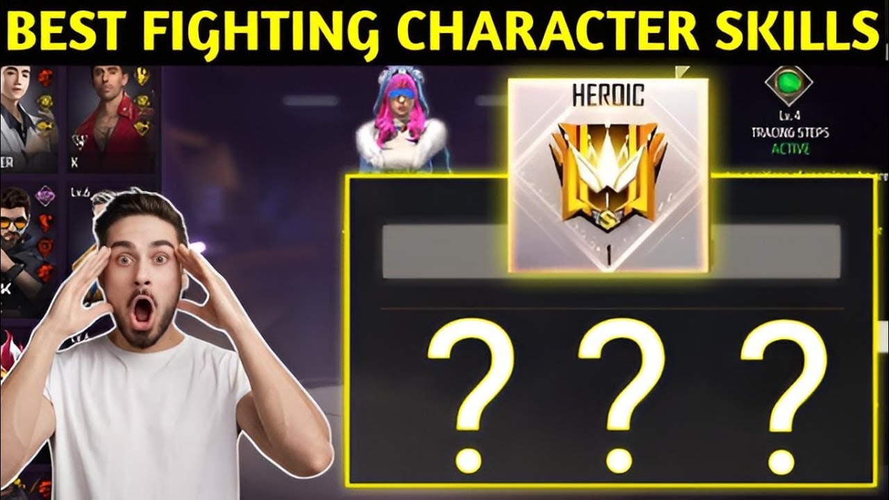 Best Fighting Character Combination | Cs Rank Fighting Character Skills