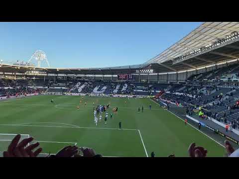 THE MOMENT LUTON TOWN BEAT HULL CITY | AWAY END CELEBRATIONS