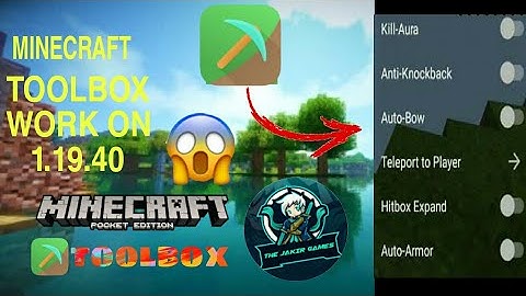 Minecraft new toolbox all unlocked fly,auto bridge,kill aura, @thejakirgames mcpe new toolbox