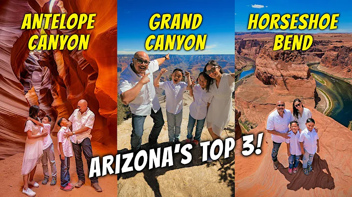 ARIZONA'S TOP 3 MUST VISITS 🌄 (Grand Canyon, Horseshoe Bend, Antelope Canyon) | VLOG 49