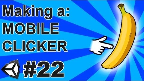 22. Making a Mobile Clicker in Unity (C#) - Pause Menu
