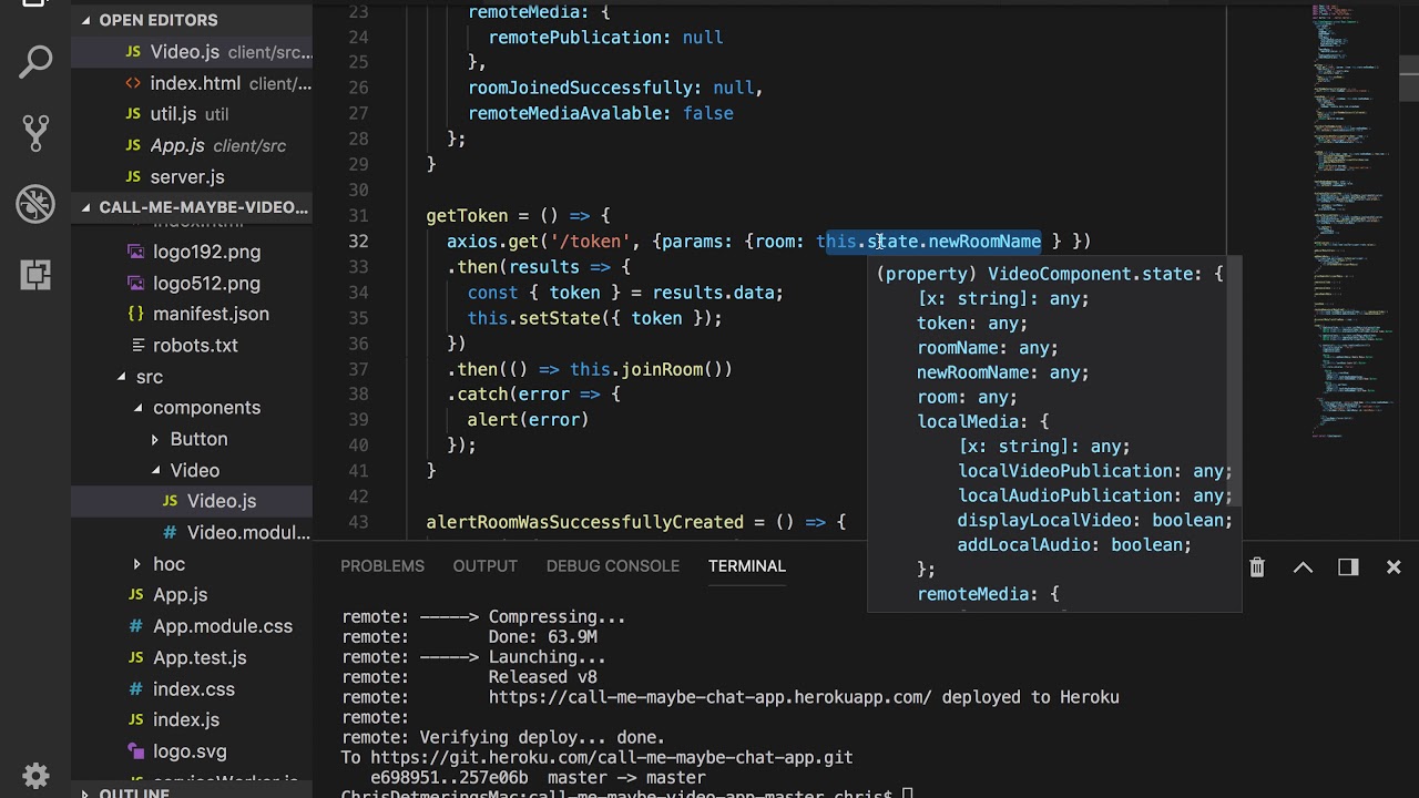 Twilio Video App - YouTube