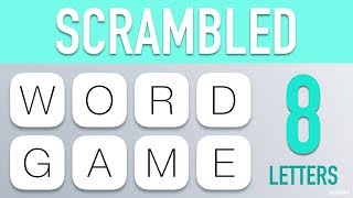 Scrambled Word Games - Guess the Word Game (8 Letter Words) screenshot 4