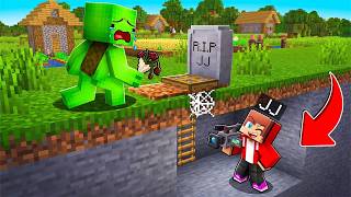 JJ Faked His Death to Troll Mikey in Minecraft - Maizen