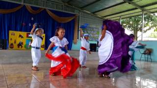 Baile típico preescolar 2017 • Esc. El Carmen • Celebración Anexión Guanacaste