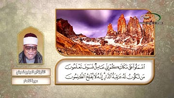 القارئ أبو العينين شعيشع   سورة الانعام