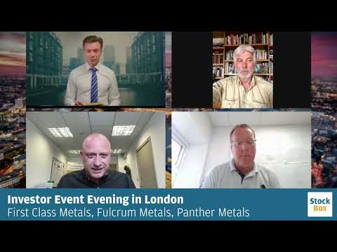 Investor Evening in London with First Class Metals, Panther Metals, Fulcrum Metals #fcm #palm #fmet