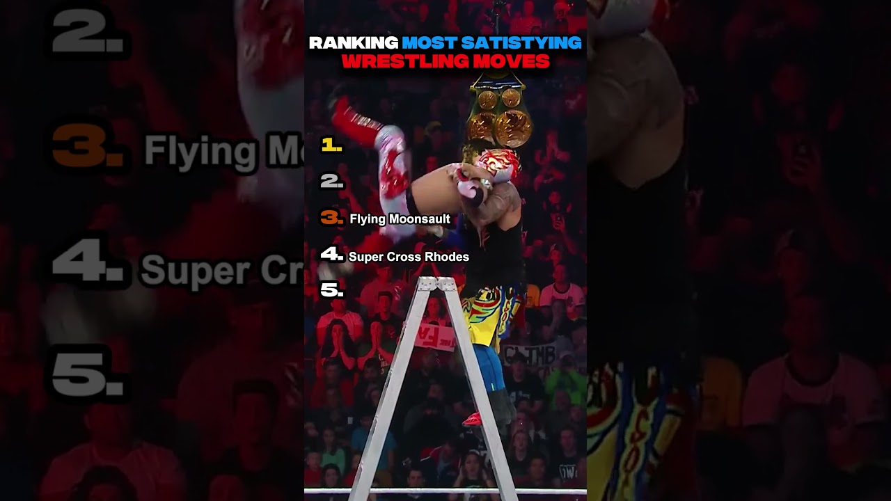 Ranking Most Satisfying Wrestling Moves