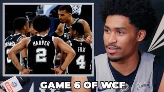Dylan Harper on Heading Into Game 6 of Western Conference Finals