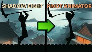Stickman in SHADOW FIGHT 2!? - Pivot Animator screenshot 2