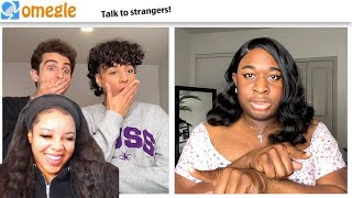 Larray - Omegle... But WE ROAST Everyone | Reaction