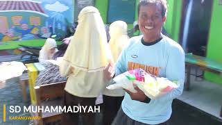 Pembagian Zakat Fitrah SD Muh Karangwaru