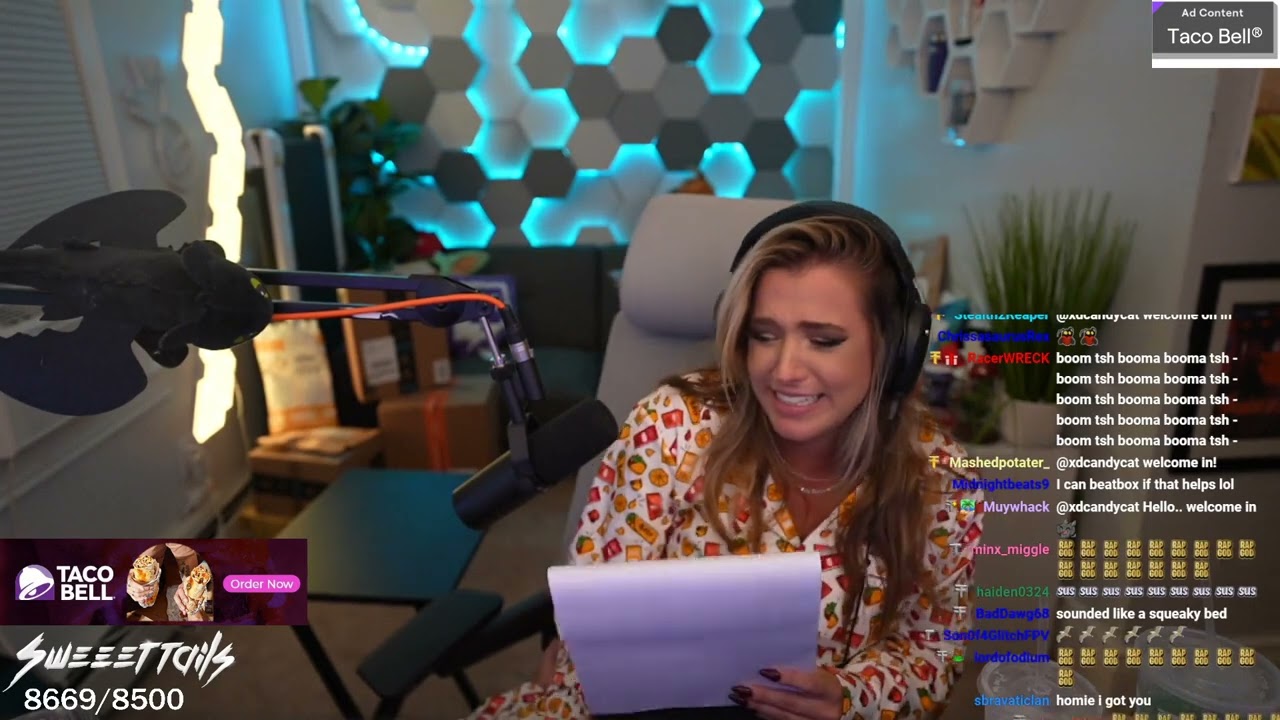 Sweeettails laughing part 1