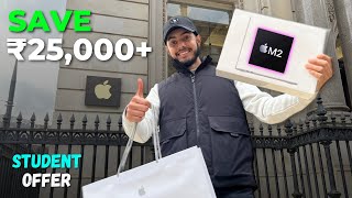 INTERNATIONAL STUDENT BUYING NEW MACBOOK  WITH STUDENT DISCOUNT | £120  FREE VOUCHER IN UK 🇬🇧