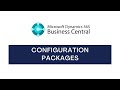 D365 Business Central | Configuration Package Tutorial