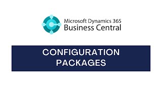 D365 Business Central | Configuration Package Tutorial screenshot 1