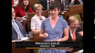 Megan Leslie challenges Peter MacKay on gender equity in the courts