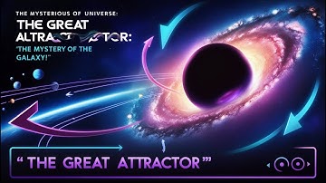 "The Great Attractor: The Mysterious Force Pulling Our Galaxy Through Space"
