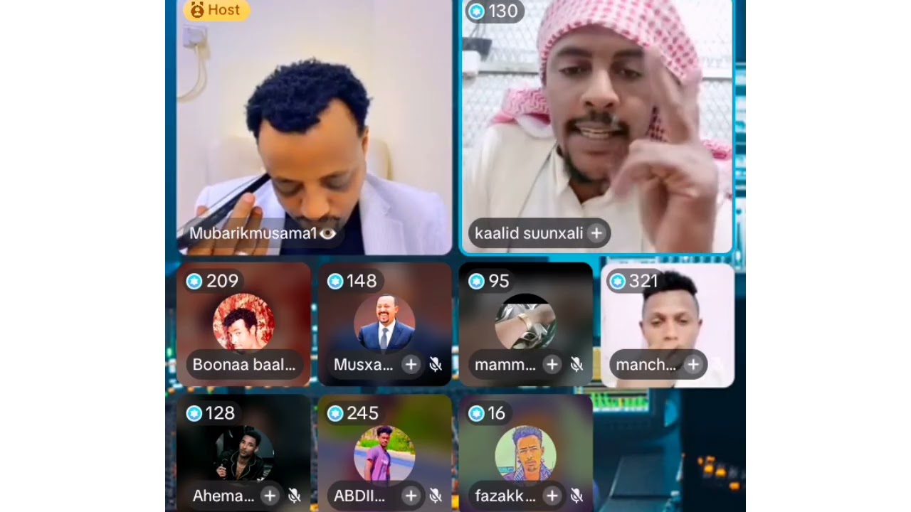 Sagantaa Ajja'iba Mubarikmusa Fi Kaliid wal fixan me walin ha lalu koflaan nu Ajjeesse 🤣🤣