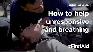 Helping someone who is unresponsive and breathing #FirstAid #PowerOfKindness