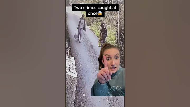 Two Crimes Caught On Camera at ONCE! #caughtoncamera #scaryvideo