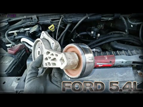 Serpentine Belt Tensioner 06 Ford E 350 Youtube