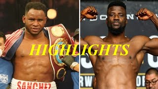 Frank Sanchez Vs Efe Ajagba Highlights