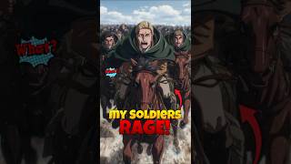 My Soldiers rage! #aot #erwin #rage #speech #trending #shorts