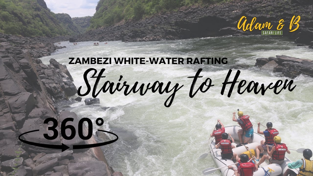 Rapid 5 - Stairway To Heaven | Garmin VIRB 360 | White-Water Rafting Zambezi River Victoria Falls