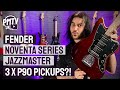 Fender Noventa Jazzmaster - 3 x P90 Pickups in a Jazzmaster?! - Review & Demo