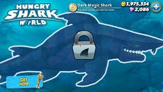 New Dark Magic Shark Unlocked!!! - Hungry Shark World | HD