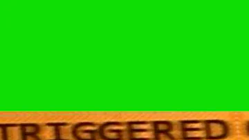 Triggered green screen with back sound