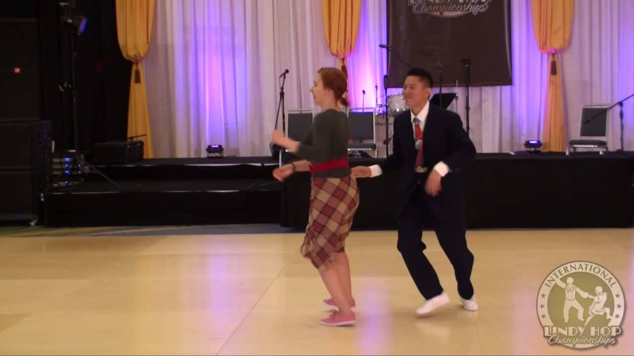 ILHC 2014 - Advanced Lindy JnJ - Finals - Jack Chen & Natalia Eristavi